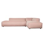 Zuiver Bank Fat Freddy 3 places long Jolie plastique rose 308x103 / 88x72cm