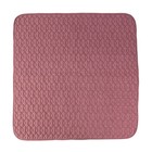 Sebra Pink cotton blanket 120x120cm