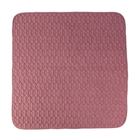 Sebra Pink cotton blanket 120x120cm