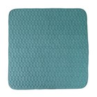 Sebra Bleu couverture de coton 120x120cm