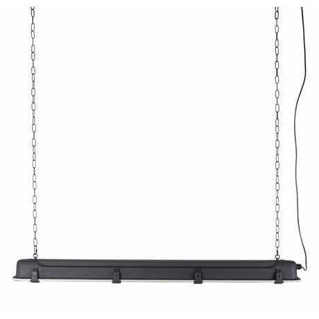Zuiver GTA XL colgante de luz negro, metálico negro 130x14x10cm