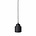 Zuiver Left hanging lamp black, matte black 150x11x11cm
