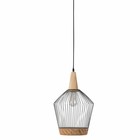 Zuiver Suspension Birdy Long, Ø31x48x150cm gris métallisé