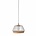 Zuiver Hanging lamp Birdy wide, metallic gray Ø31x27x150cm
