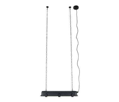 Zuiver GTA pendant light black, metallic black 70x14x10cm