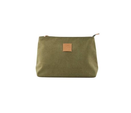 Housedoctor Toiletry MILITAIRE vert foncé, le nylon 32x12x24cm vert