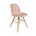 Zuiver Sedia da pranzo Albert Kuip plastica rosa 62x56x61cm legname