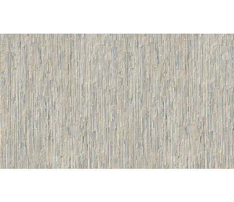 NLXL-Arthur Slenk Wallpaper 'Remixed 7' of paper, cream / blue, 900x48.7cm