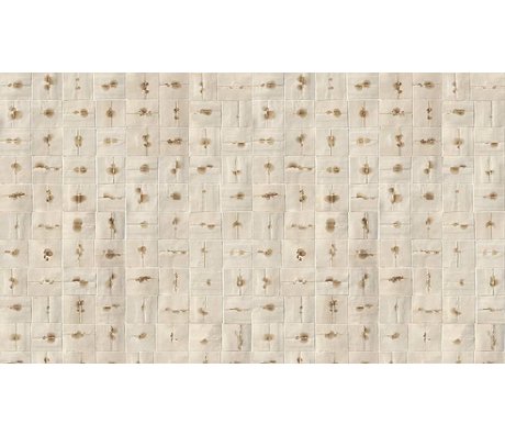 NLXL-Arthur Slenk Wallpaper "Remixed 6 'de papier, crème / marron, 900x48.7cm