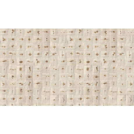 NLXL-Arthur Slenk Wallpaper 'Remixed 6' of paper, cream / brown, 900x48.7cm