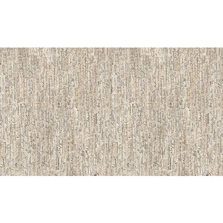 NLXL-Arthur Slenk Wallpaper 'Remixed 3' di carta, crema / nero, 900x48.7cm