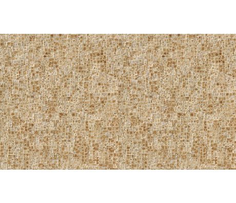 NLXL-Arthur Slenk Wallpaper 'Remixed 2' af papir, creme / brun, 900x48.7cm