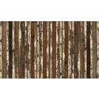 Piet Hein Eek Wallpaper 'Scrapwood 13 "-papir, brun / hvid, 900 x 48,7 cm