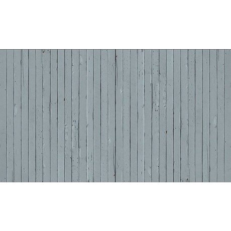 Piet Hein Eek La carta da parati 'Scrapwood 12 ", grigio / blu, 900 x 48,7 centimetri