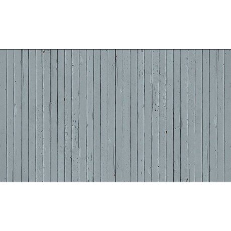 Piet Hein Eek La carta da parati 'Scrapwood 12 ", grigio / blu, 900 x 48,7 centimetri