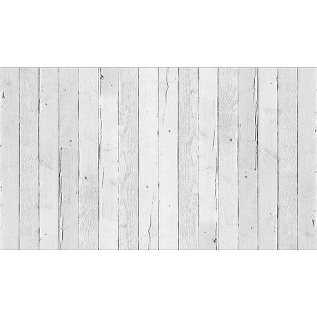 Piet Hein Eek La carta da parati 'Scrapwood 11 ", bianco, 900 x 48,7 centimetri