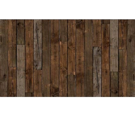 Piet Hein Eek La carta da parati 'Scrapwood 10 ", marroni, 900 x 48,7 centimetri