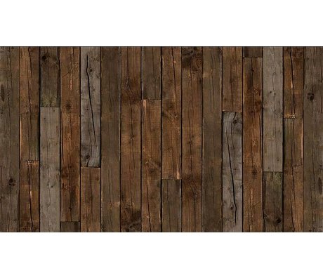 Piet Hein Eek La carta da parati 'Scrapwood 10 ", marroni, 900 x 48,7 centimetri