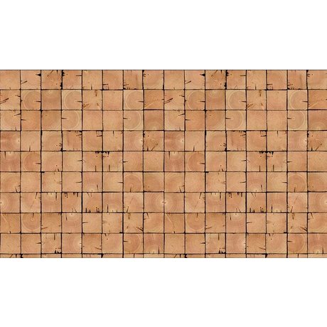 Piet Hein Eek Wallpaper 'Scrapwood 9 "papel, marrón, 900 x 48,7 cm