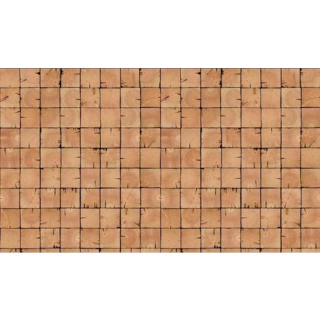 Piet Hein Eek Wallpaper 'Scrapwood 9 "papir, brun, 900 x 48,7 cm