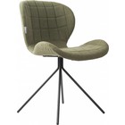 Zuiver Silla de comedor OMG, verde, 50x56x80cm
