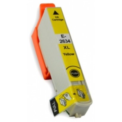 Epson inktpatroon 26 XL (T2634) yellow (Huismerk)