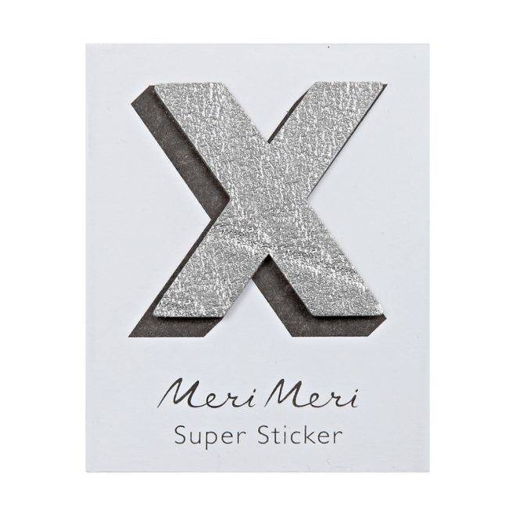 MERIMERI Leather sticker X