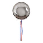 MERIMERI silver foil balloon kit (6pcs)