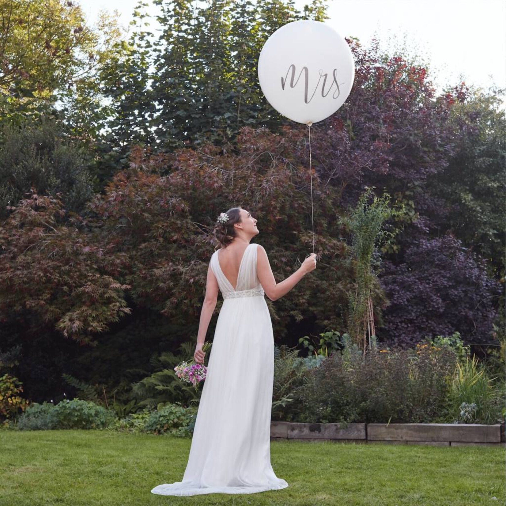 GINGERRAY huge mr and mrs balloons - rustic country