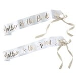 GINGERRAY MOTHER OF THE BRIDE AND GROOM SASH- I DO CREW