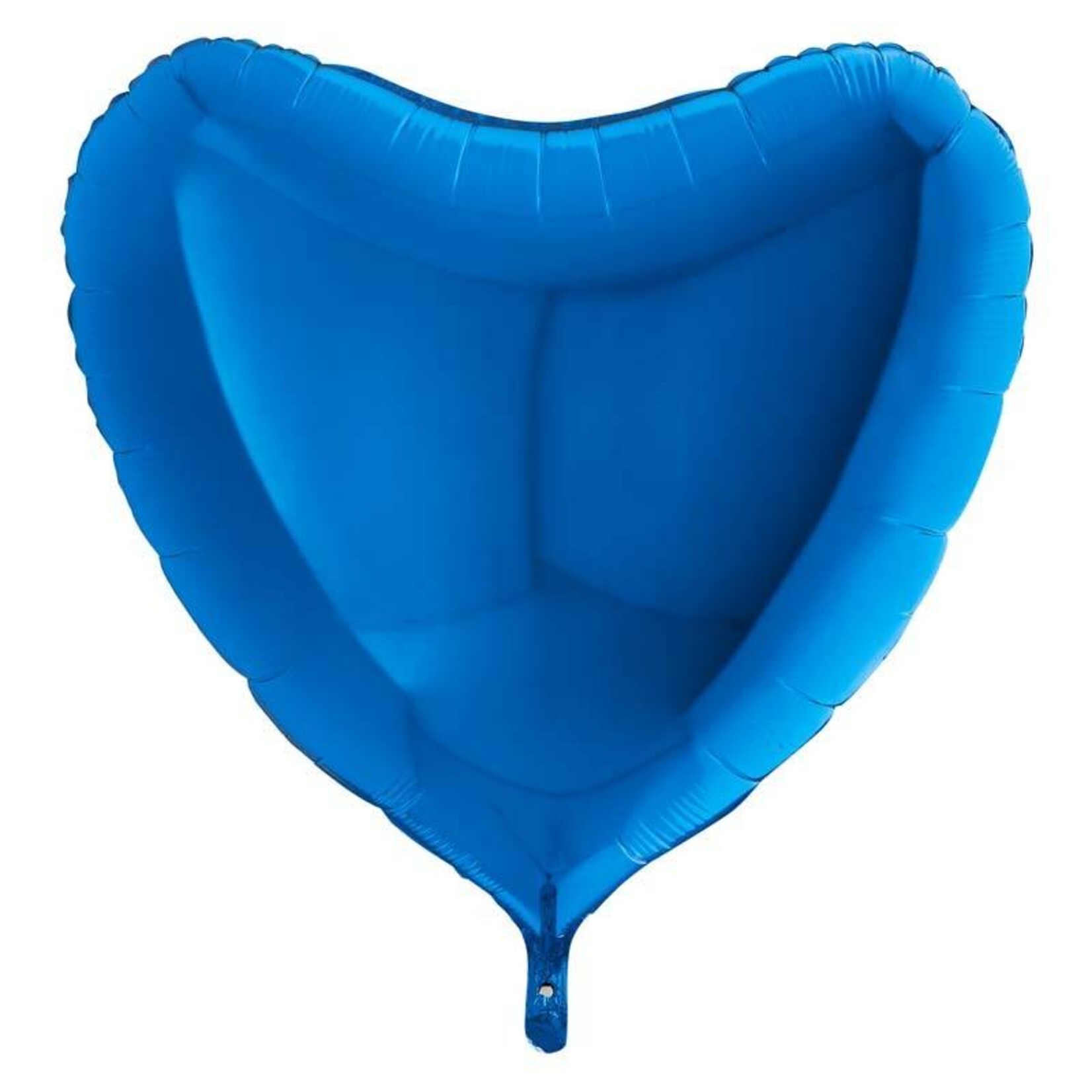 SMP heart foil balloon blue 45 cm