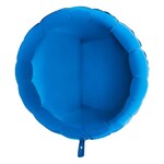 SMP circle foil balloon blue 45 cm