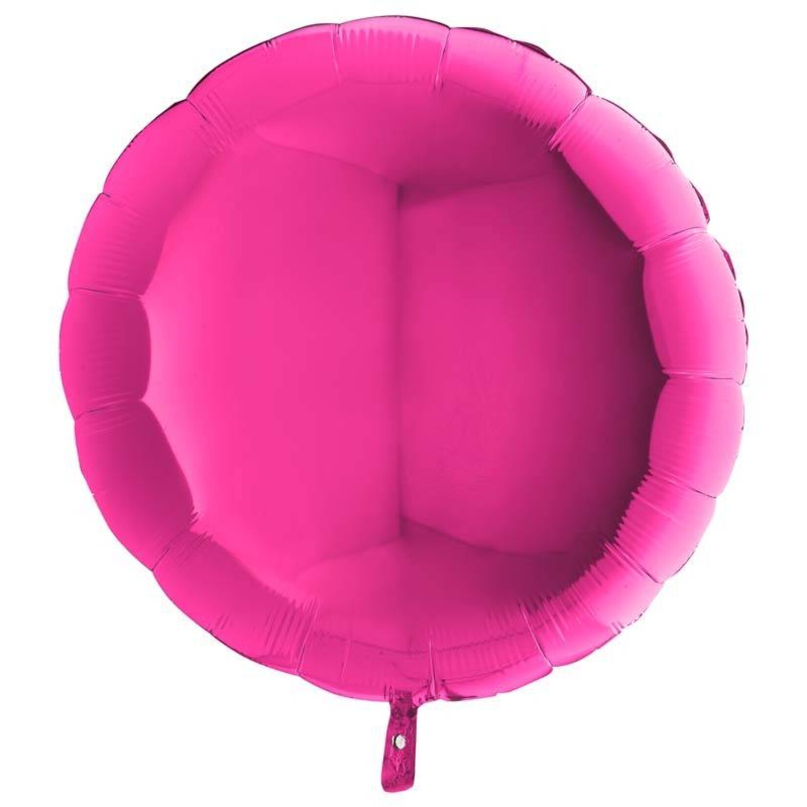 SMP circle foil balloon bright pink 45 cm