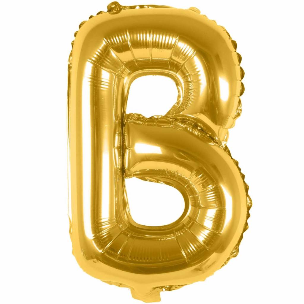 RICO Foil numberballoon small gold B