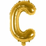 RICO Foil letterballoon small gold C