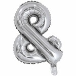 RICO Foil letterballoon small silver &