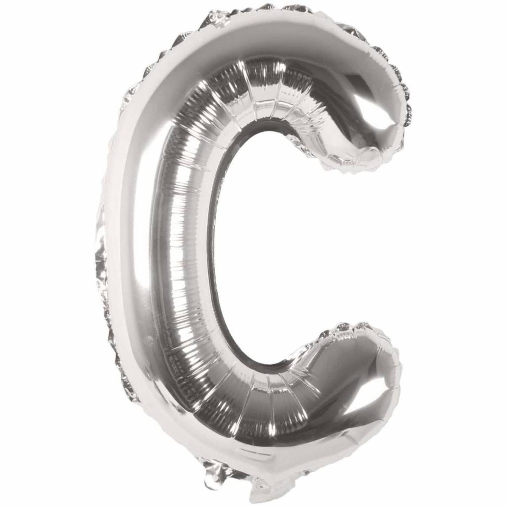 RICO Foil letterballoon small silver C