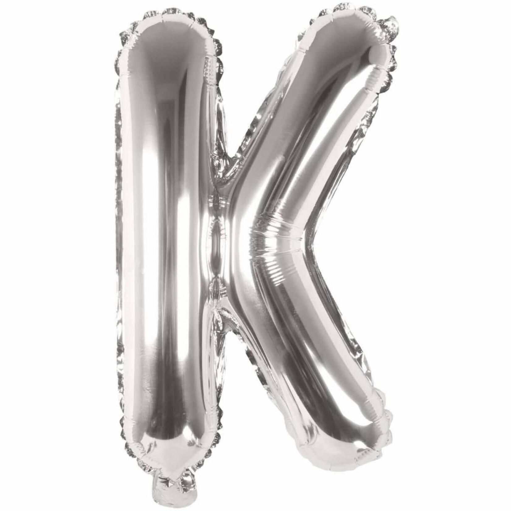 RICO Foil letterballoon small silver K