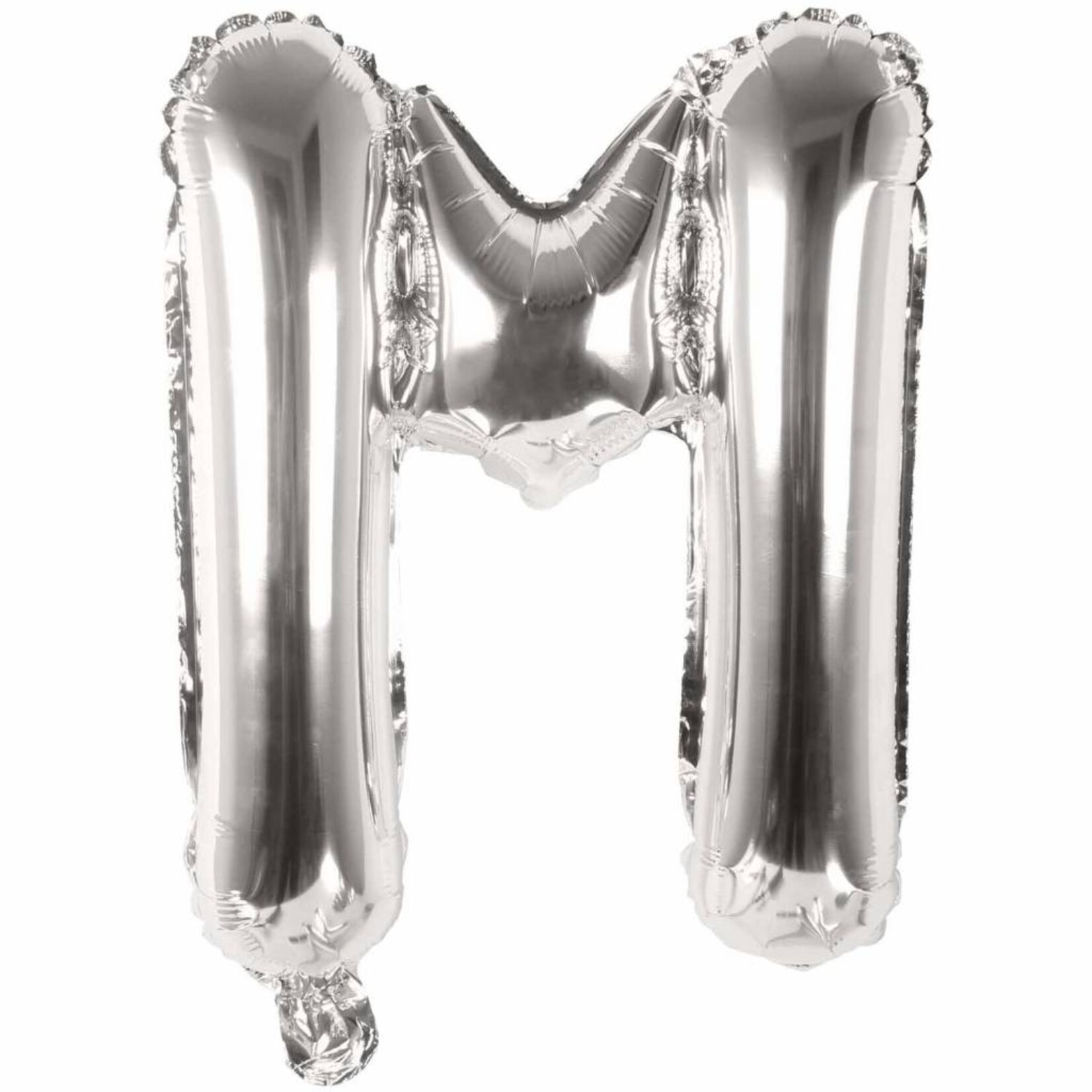 RICO Foil letterballoon small silver M