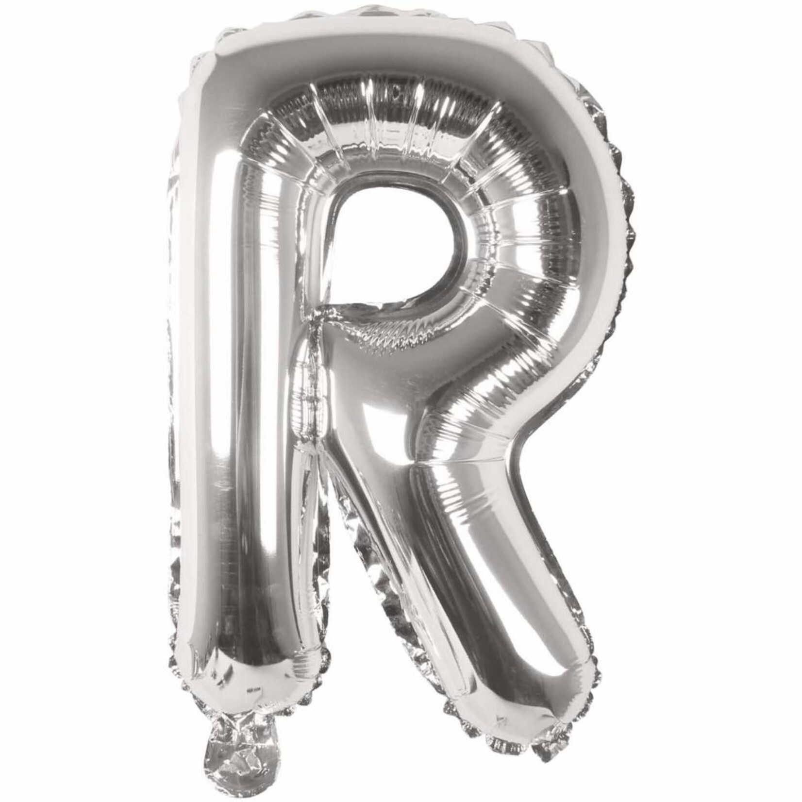 RICO Foil letterballoon small silver R