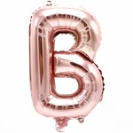 RICO Foil letterballoon small rose gold B