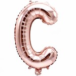 RICO Foil letterballoon small rose gold C