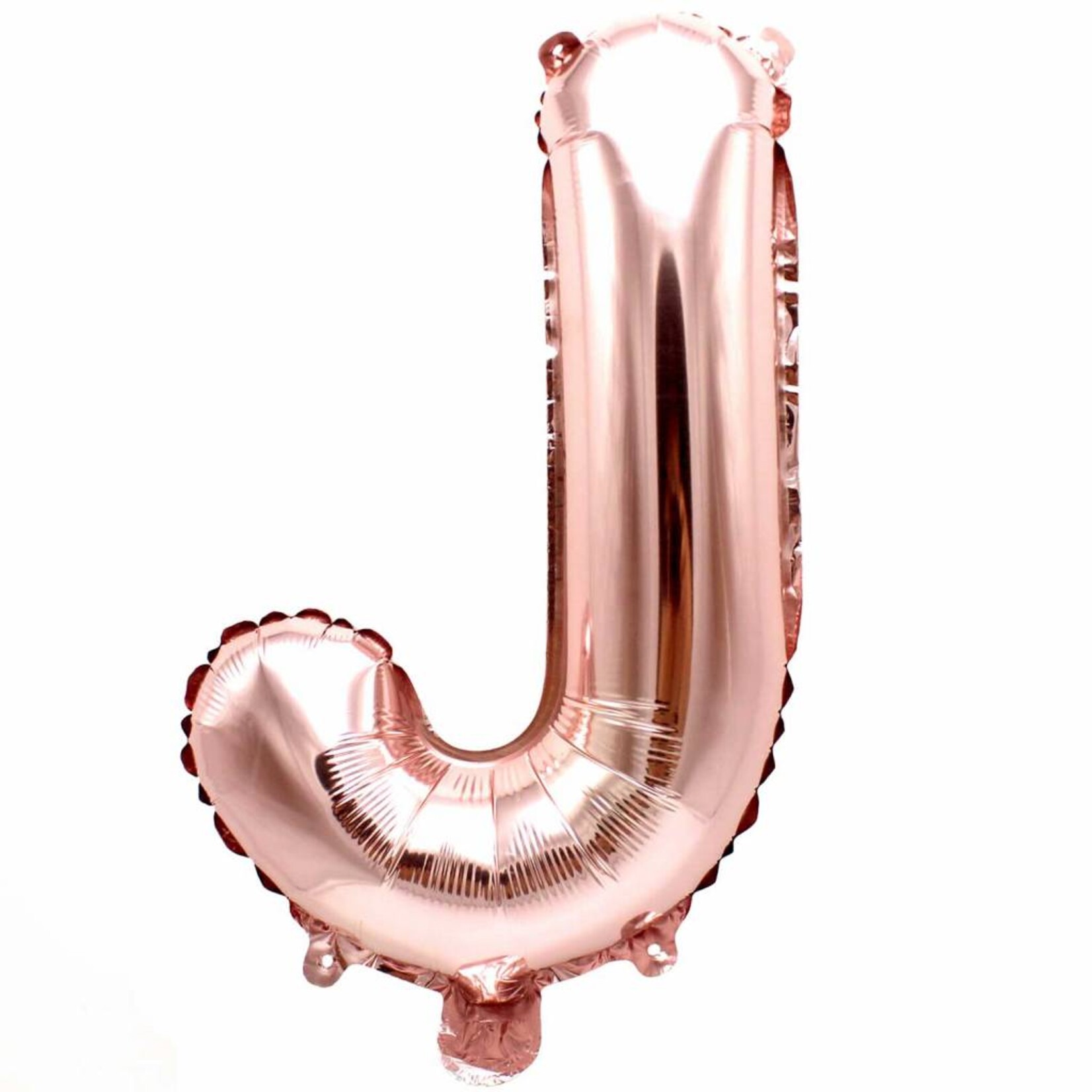 RICO Foil letterballoon small rose gold J