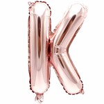 RICO Foil letterballoon small rose gold K
