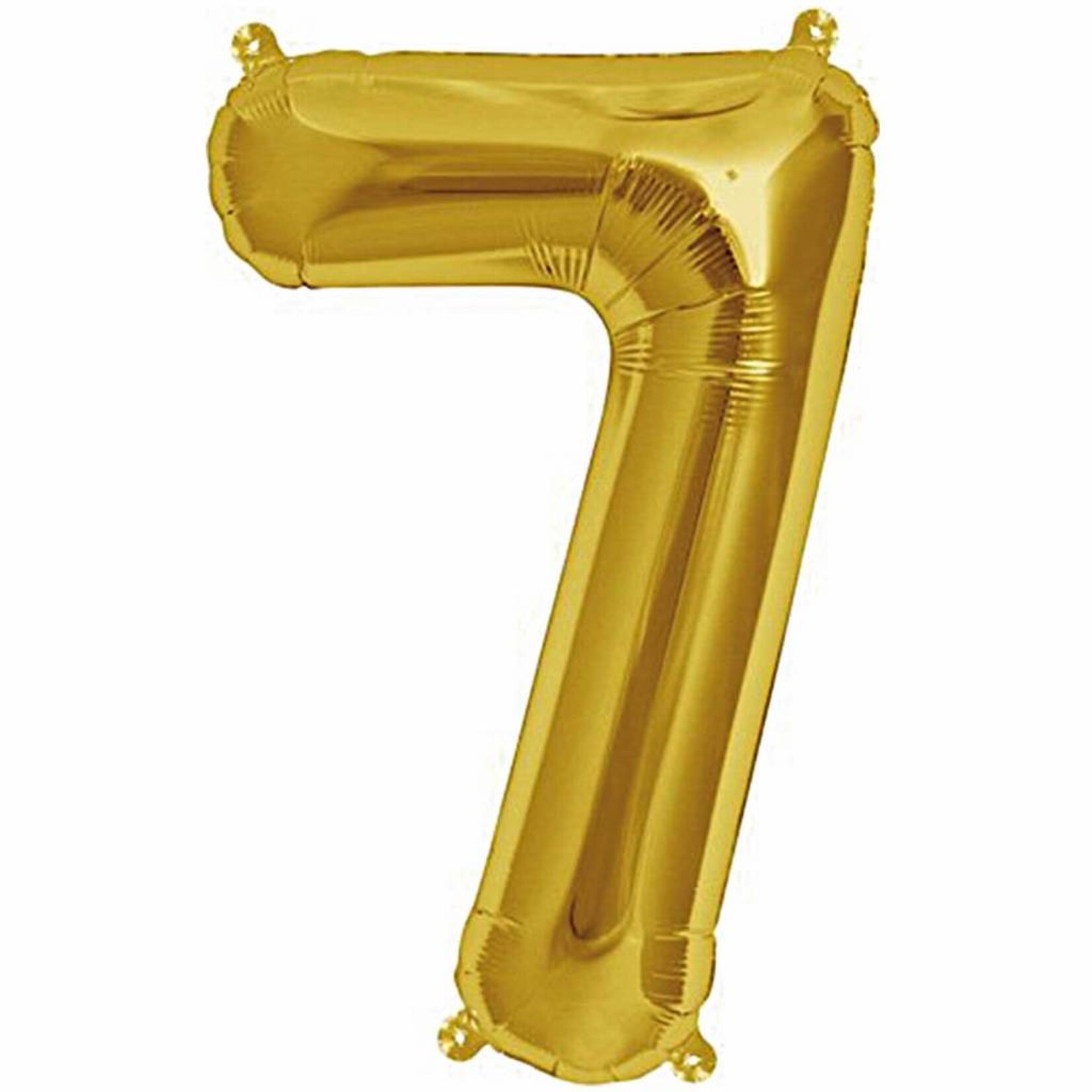 RICO Foil numberballoon small gold 7