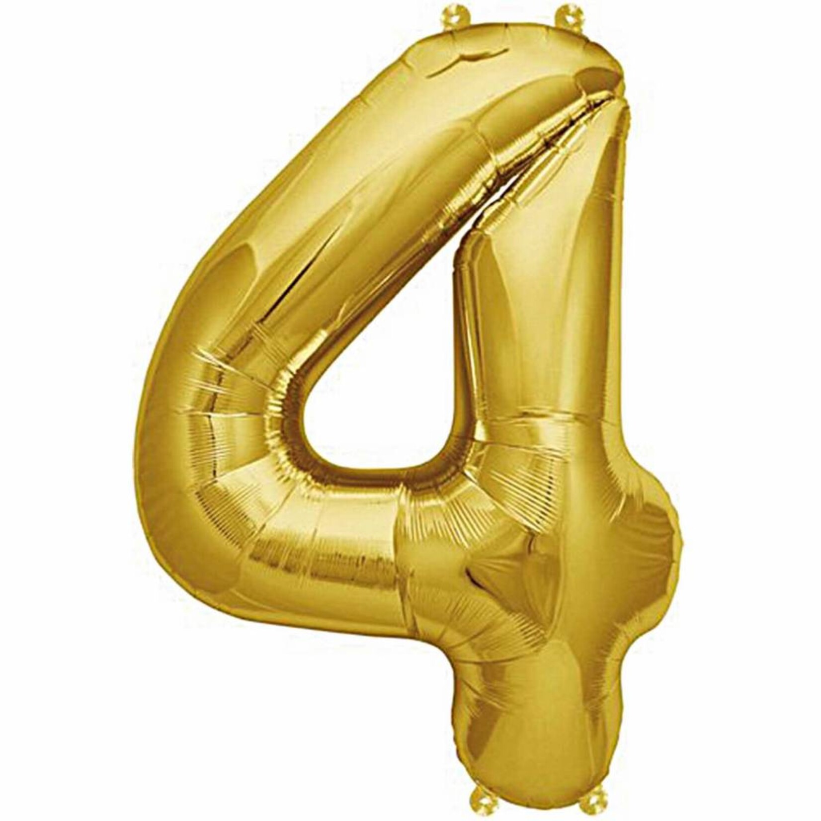 RICO Foil numberballoon large gold 4