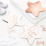 GINGERRAY Rose Gold Foiled Milestone Cards- Twinkle Twinkle