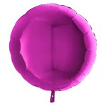 SMP circle foil balloon purple 45 cm