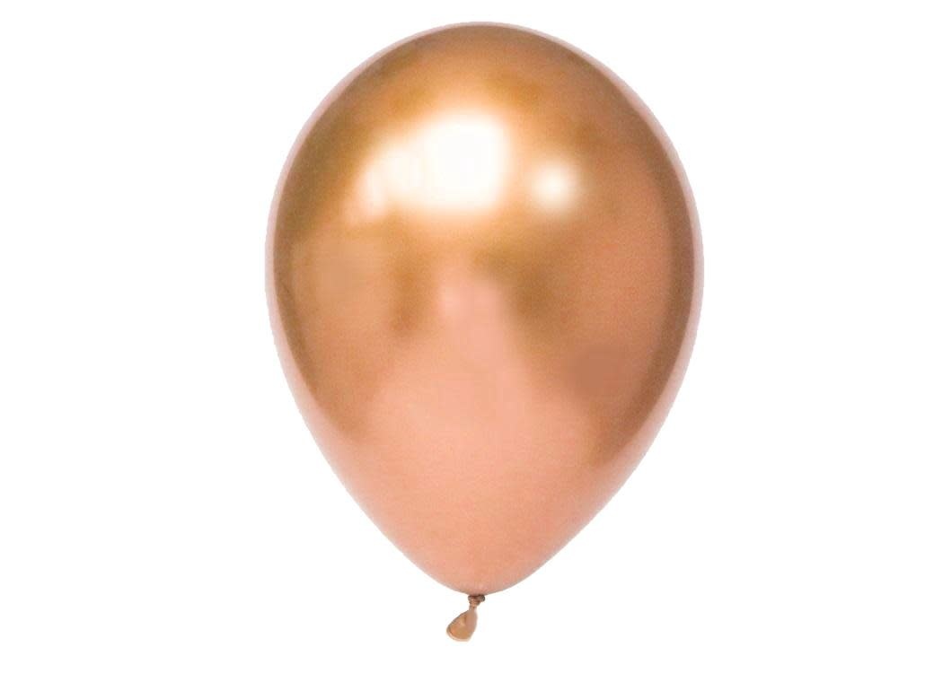 copper letter balloons