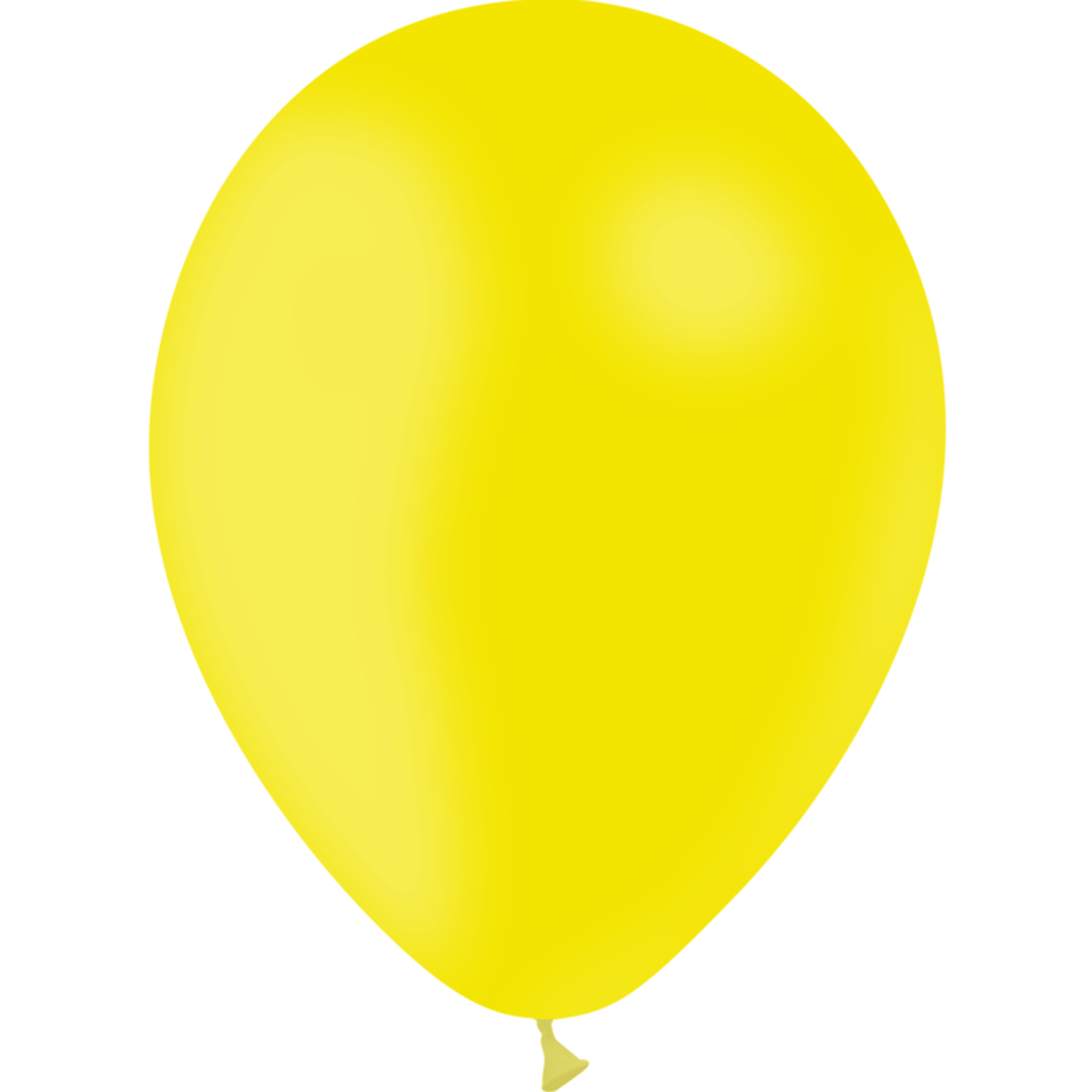 SMP 10 x yellow latex balloons 30 cm 100% biodegradable